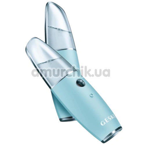 Зволожувач для шкіри обличчя Geske Facial Hydration Refresher 4 in 1, бірюзовий