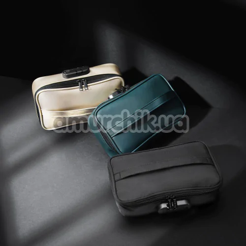 Сумка для хранения секс-игрушек Dorcel Discreet Box, зеленая