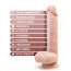 Вибратор с ротацией Dr. Skin Silicone Dr. Ethan 8.5, телесный - Фото №13