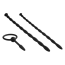 Набір з 3 уретральних вставок Knot-Knot Silicone Urethral Sounding Kit IV, чорний - Фото №3