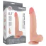 Фаллоимитатор Sliding-Skin Dual Layer Dong 8.5 с мошонкой, телесный - Фото №15