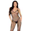 Комбинезон Leg Avenue Crotchless Fishnet Bodystocking, черный - Фото №2