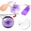 Вакуумная помпа с вибрацией для клитора Butterfly Clitoral Pump, фиолетовая - Фото №7