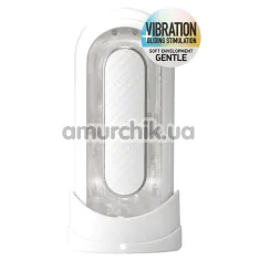 Мастурбатор Tenga Flip Zero Gravity EV (Electronic Vibration), білий - Фото №1