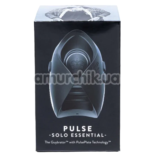Мастурбатор з вібрацією Kiiroo Hot Octopuss Pulse Solo Essential, чорний