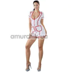 Костюм медсестри Cottelli Costumes Nurse, біло-червоний - Фото №1