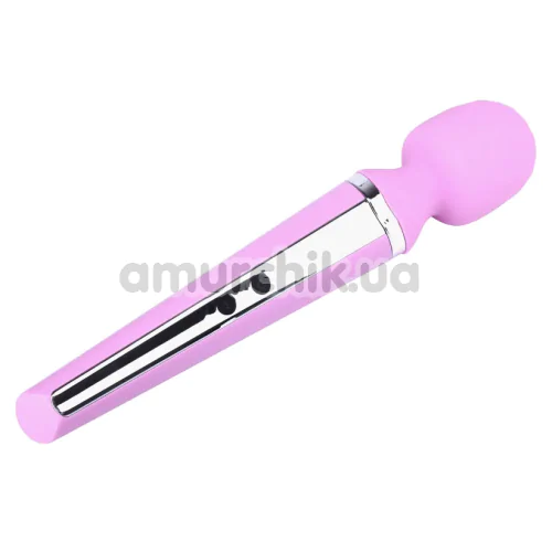 Универсальный вибромассажер Boss Series Wand Genius 10 Function, розовый
