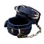 Фиксаторы для рук Roomfun Leather Handcuffs, синие - Фото №1