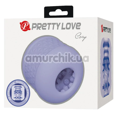 Мастурбатор Pretty Love Cory, фіолетовий