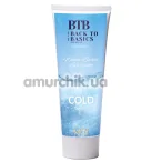 Лубрикант с охлаждающим эффектом Back To Basics Water Based Lubricant Cold Feeling, 75 мл - Фото №1