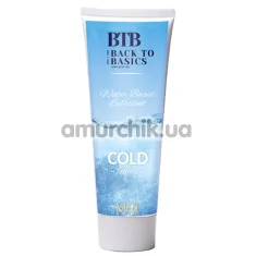Лубрикант з охолоджуючим ефектом Back To Basics Water Based Lubricant Cold Feeling, 75 мл - Фото №1