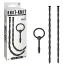 Набір з 3 уретральних вставок Knot-Knot Silicone Urethral Sounding Kit IV, чорний - Фото №4