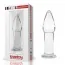 Анальна пробка Love Toy Glass Romance Dildo GS12, прозора - Фото №6