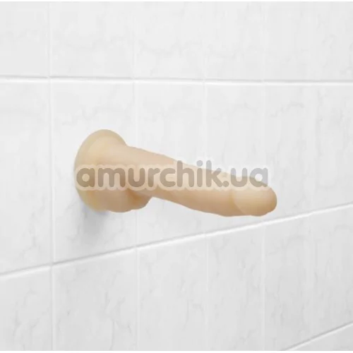 Фаллоимитатор Addiction Naked Dual Density Silicone Dong 8, телесный