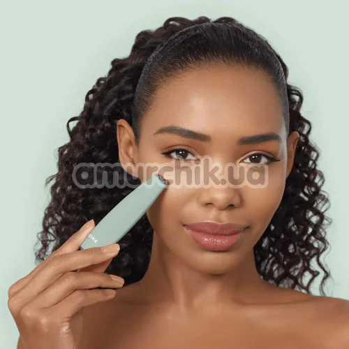 Микротоковая ручка для подтяжки кожи лица Geske MicroCurrent Face-Lift Pen 6 in 1, зеленая
