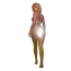 Комбинезон Star Night Gradient Fishnet Bodystocking, розово-зеленый - Фото №4