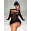 Платье JSY Sexy Lingerie WW7249, черное - Фото №5