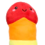 Мягкая игрушка Shots S-Line Penis Plushie 30 см, радужная - Фото №3