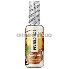 Оральный лубрикант EGZO Aroma Gel Ice Cream - ванильное мороженое, 50 мл - Фото №1