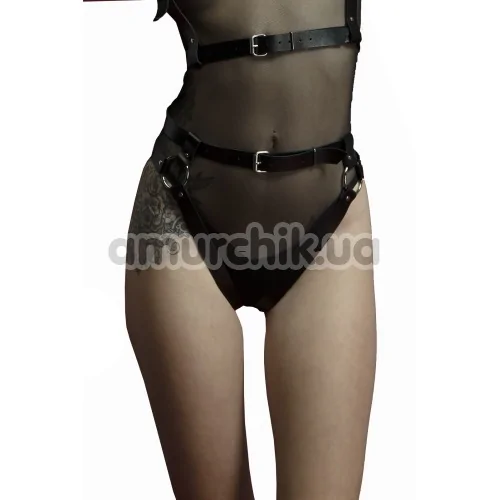 Портупея Feral Feelings Belt Briefs, чёрная - Фото №1