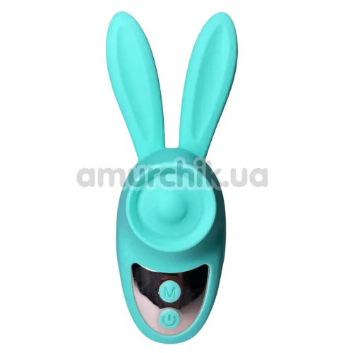 Вибратор на палец с пульсацией Passion Play Finger Tapping Vibe, бирюзовый