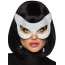 Маска кошечки Leg Avenue Rhinestone Cat Mask, белая