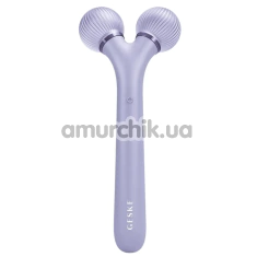 Ультразвуковий масажер для обличчя Geske Sonic Facial Roller 4 in 1, бузковий - Фото №1