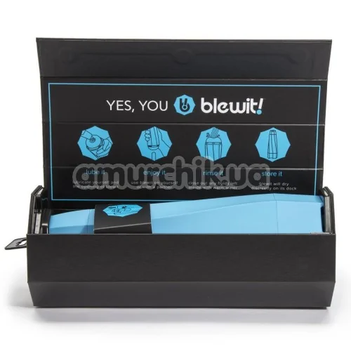 Мастурбатор Blewit Pleasure And Performance Masturbator, голубой