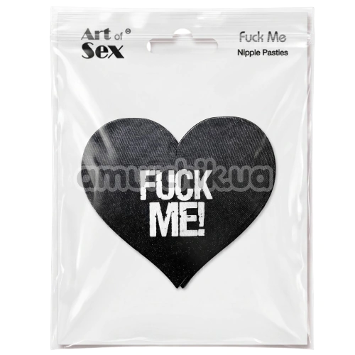 Украшения для сосков Art of Sex Fuck Me, черные