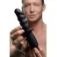Анальна пробка з вібрацією Ass Thumpers The Plug 10x Silicone Vibrating Thruster рельєфна, чорна - Фото №5