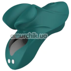 Клиторальный вибратор Stimulator Finger Vibrator, зеленый - Фото №1