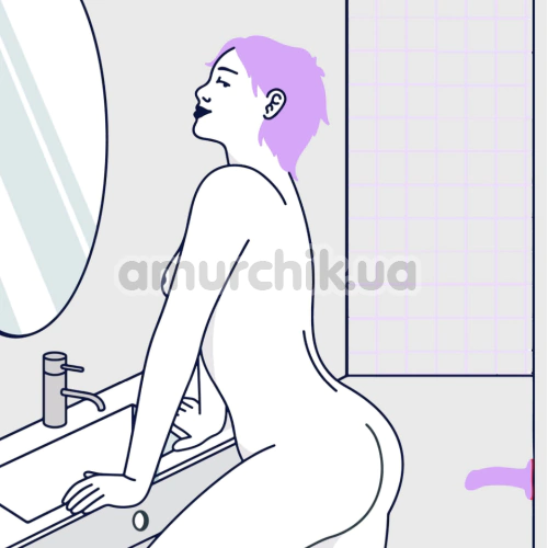 Фаллоимитатор Fun Factory Amor Dildo, сиреневый