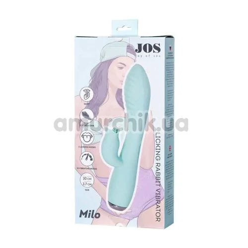 Вібратор JOS Milo, бірюзовий
