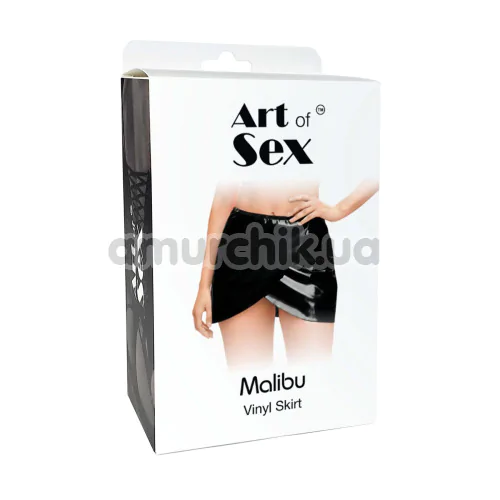 Юбка виниловая Art of Sex Malibu Velvet, черная