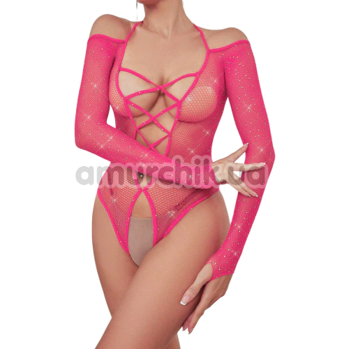 Боді JSY Sexy Lingerie WW7203, рожеве