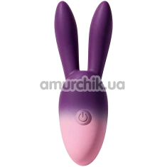 Клиторальный вибратор Univibe Lune Rabbit Gentle Wave, розово-фиолетовый - Фото №1
