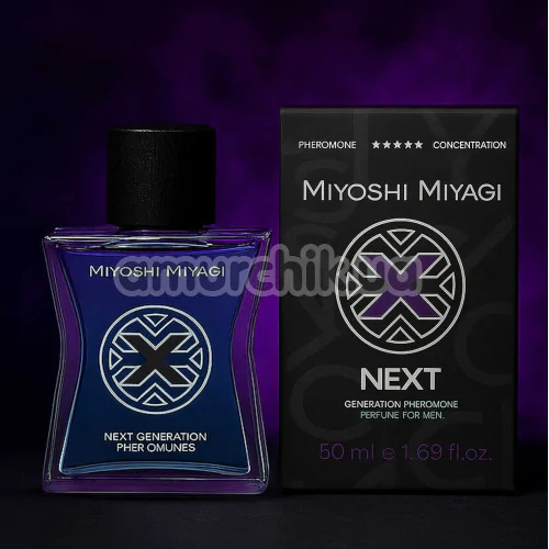 Парфуми з феромонами Miyoshi Miyagi Next Generation для чоловіків, 50 мл