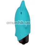 Кліторальний вібратор Adrien Lastic Exploring Senses Powerful Pocket Vibe Flippy, бірюзовий - Фото №1