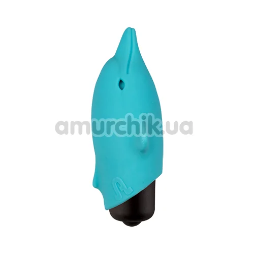 Кліторальний вібратор Adrien Lastic Exploring Senses Powerful Pocket Vibe Flippy, бірюзовий - Фото №1