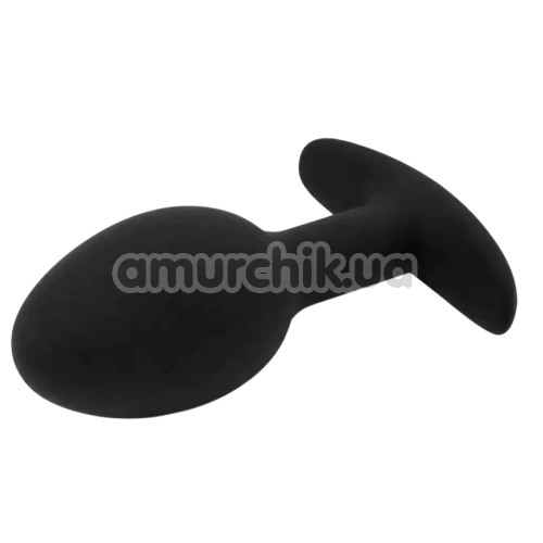 Анальная пробка Alume Silicone Classic Plug S, черная