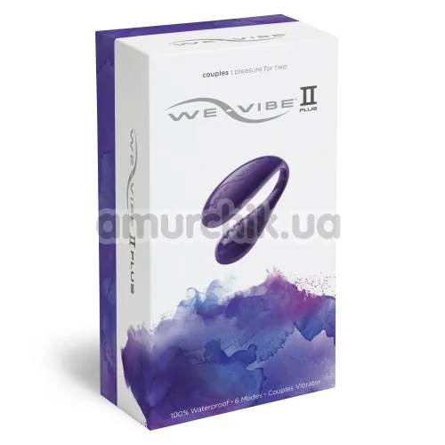 Вибратор We-Vibe II Plus Purple (ви вайб 2 плюс фиолетовый)