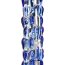 Фаллоимитатор Glass Worxx Diamond Dazzler, голубой - Фото №4