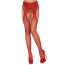 Колготки со стразами Leg Avenue Suspender Crystalized, красные