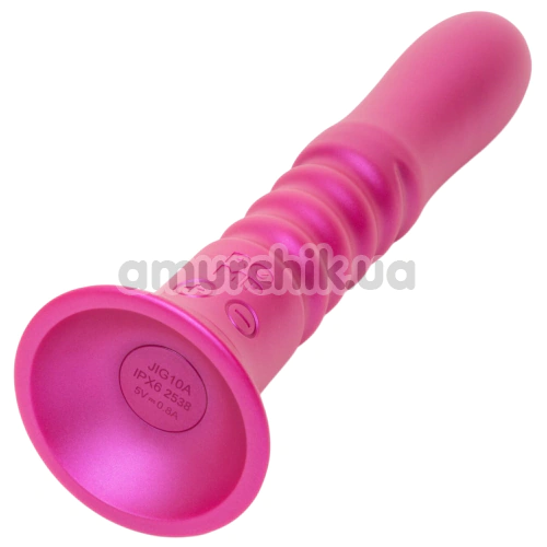 Вибратор с толчками Romp Jiggle, малиновый