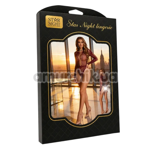 Боді Star Night Red Wine Bodysuit, бордове