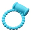 Виброкольцо для члена Hision Beads Ring, голубое - Фото №1