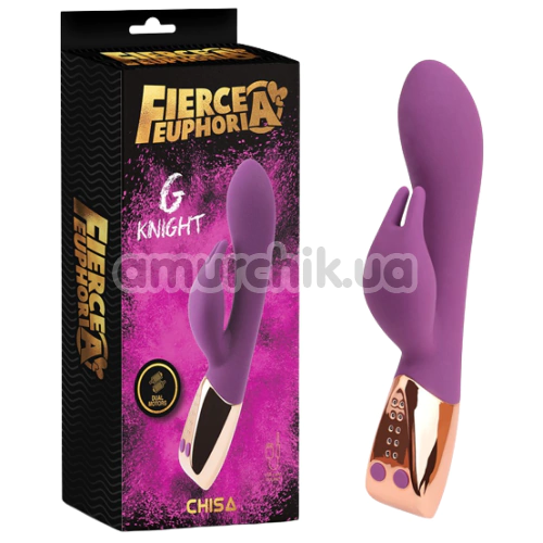 Вибратор Fierce Euphoria G Knight, фиолетовый