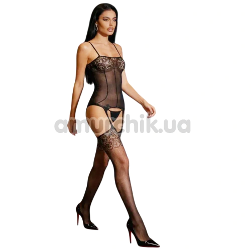 Комбінезон Star Night Lace Bodystocking, чорний