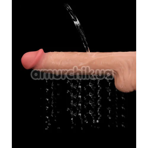 Фаллоимитатор Sliding-Skin Dual Layer Dong King Sized 14, телесный