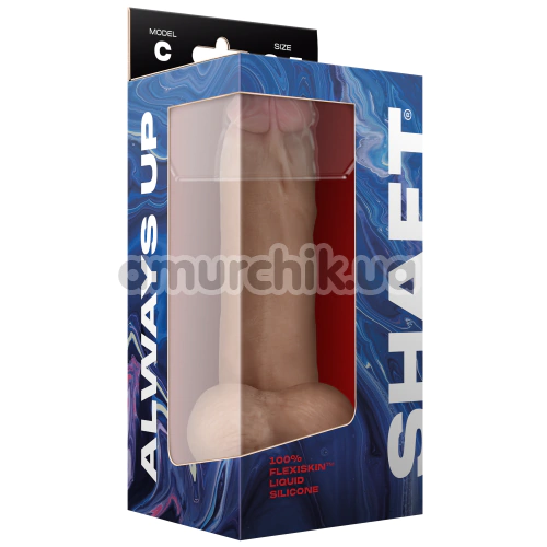 Фалоімітатор Shaft Always Up Model C Size 8.5, тілесний